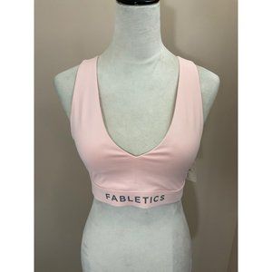 NWT Women's Fabletics On-The-Go Midi Medium Impact Sports Bra   Size: Medium
